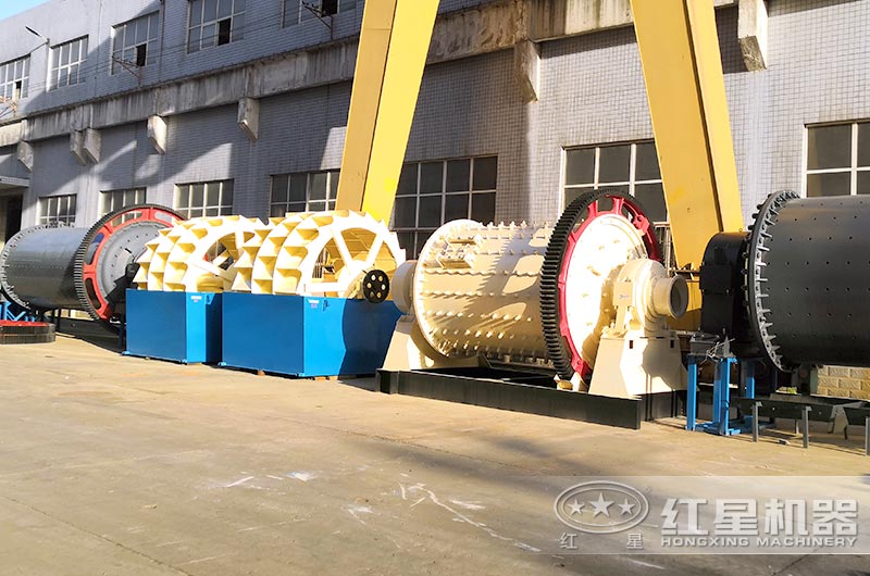 鐵礦球磨機廠區(qū)實拍圖片 鐵礦球磨機廠區(qū)實拍圖片