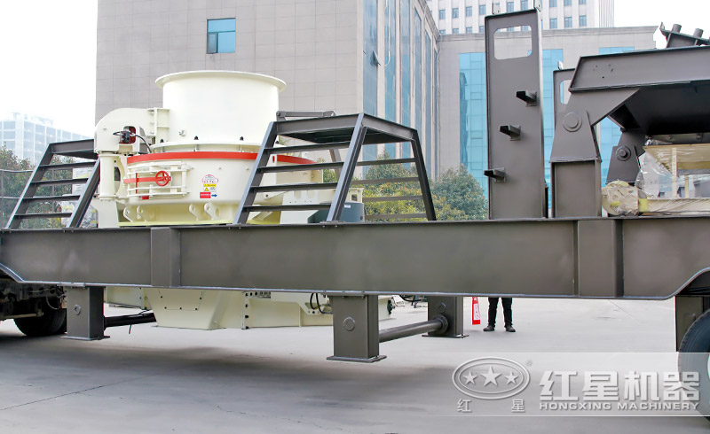 輪胎式流動制砂機