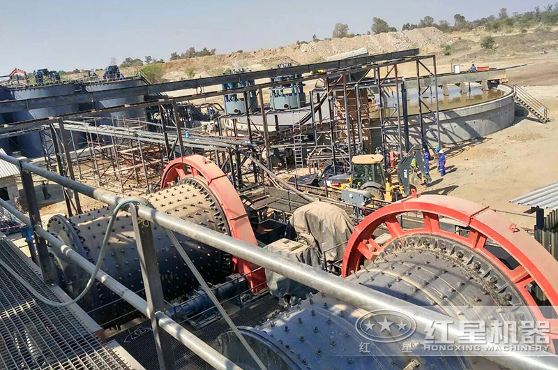 礦用球磨機(jī)生產(chǎn)現(xiàn)場