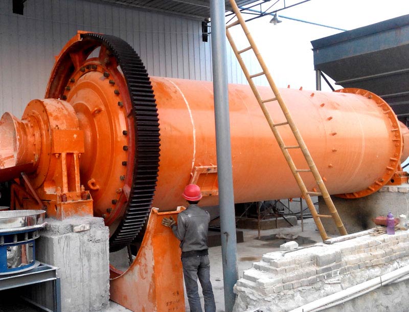 硅砂棒磨機(jī)生產(chǎn)線