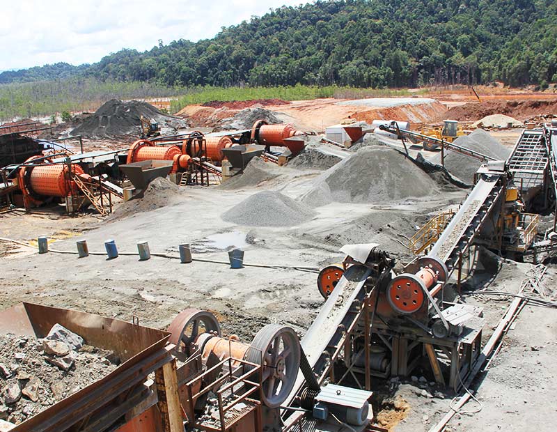 江西德興精銅礦選礦工藝現(xiàn)場